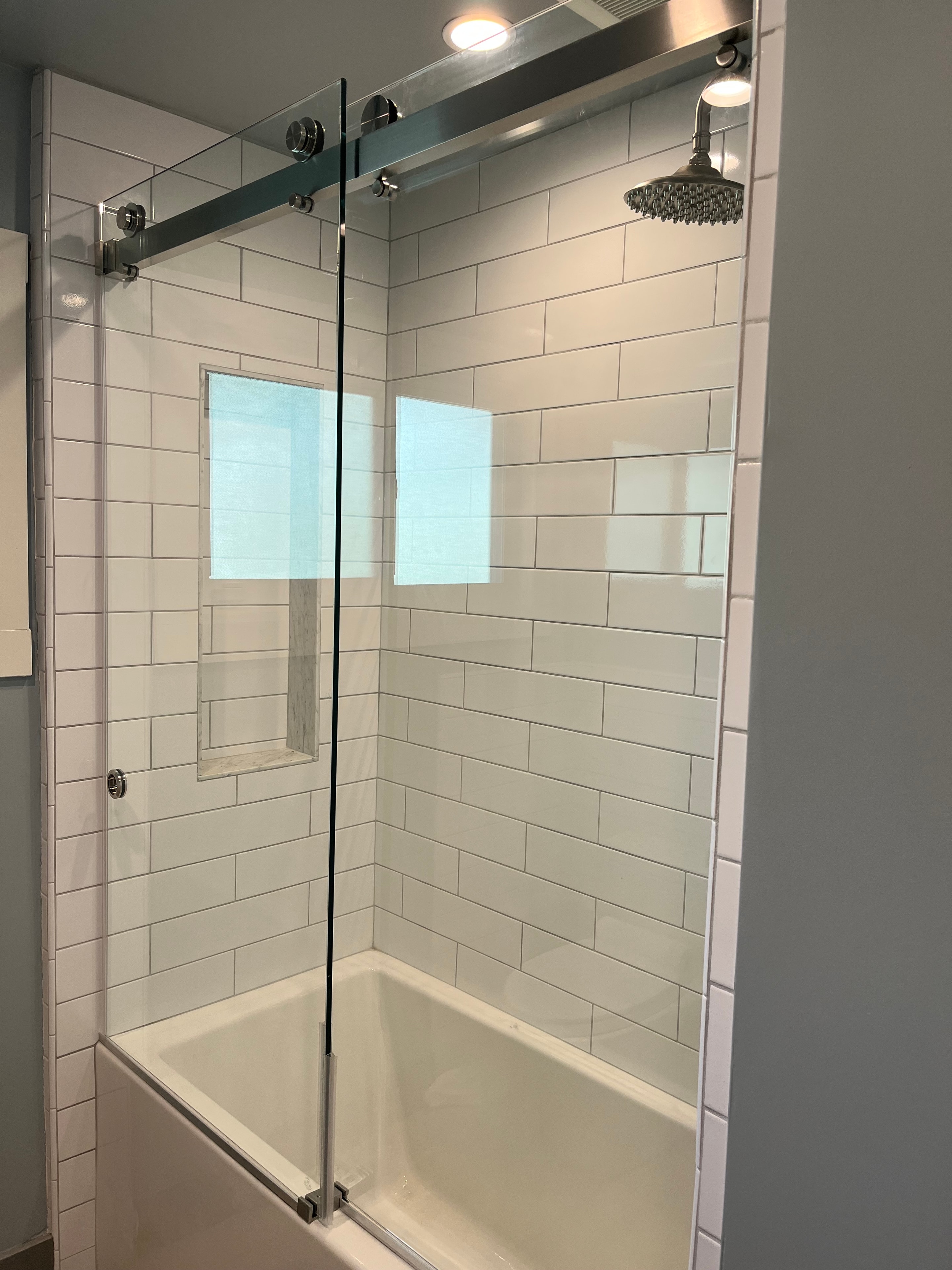Frameless Shower Enclosure